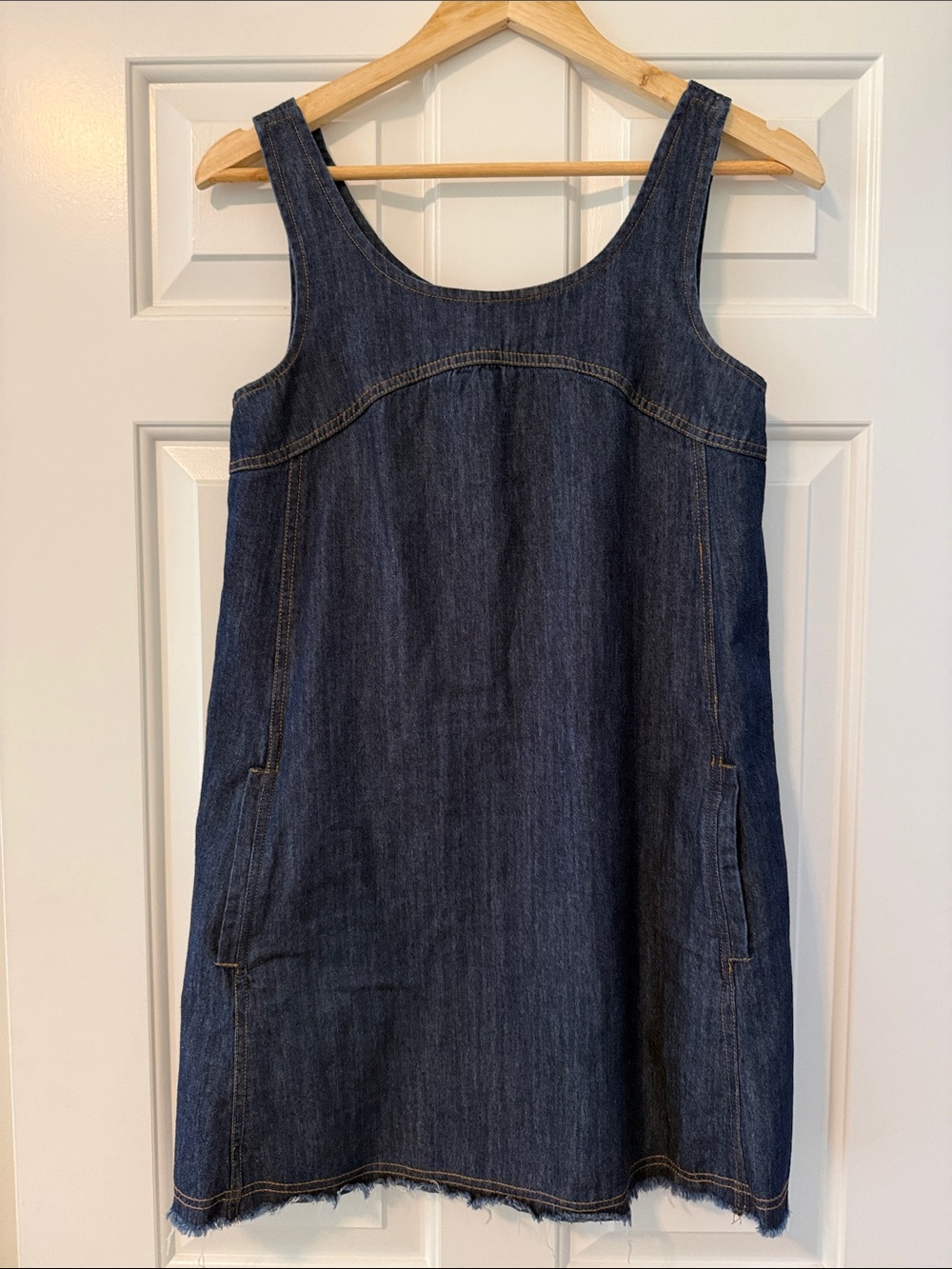 NATURAL LIFE Dark Blue Denim Dress